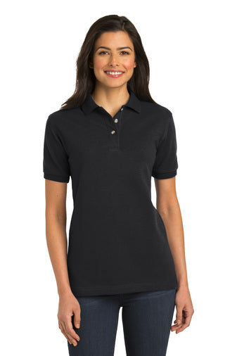 Port Authority Women's Heavyweight Cotton Pique Polo