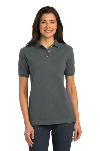Port Authority Women's Heavyweight Cotton Pique Polo
