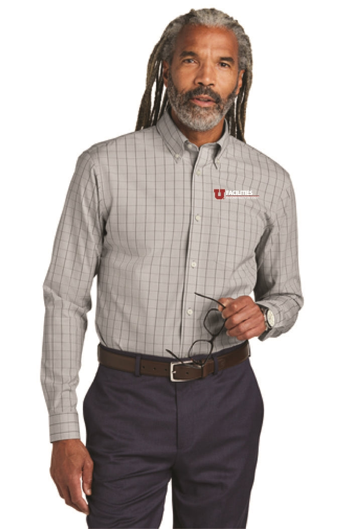 Brooks Brothers Wrinkle-Free Stretch Patterned Shirt
