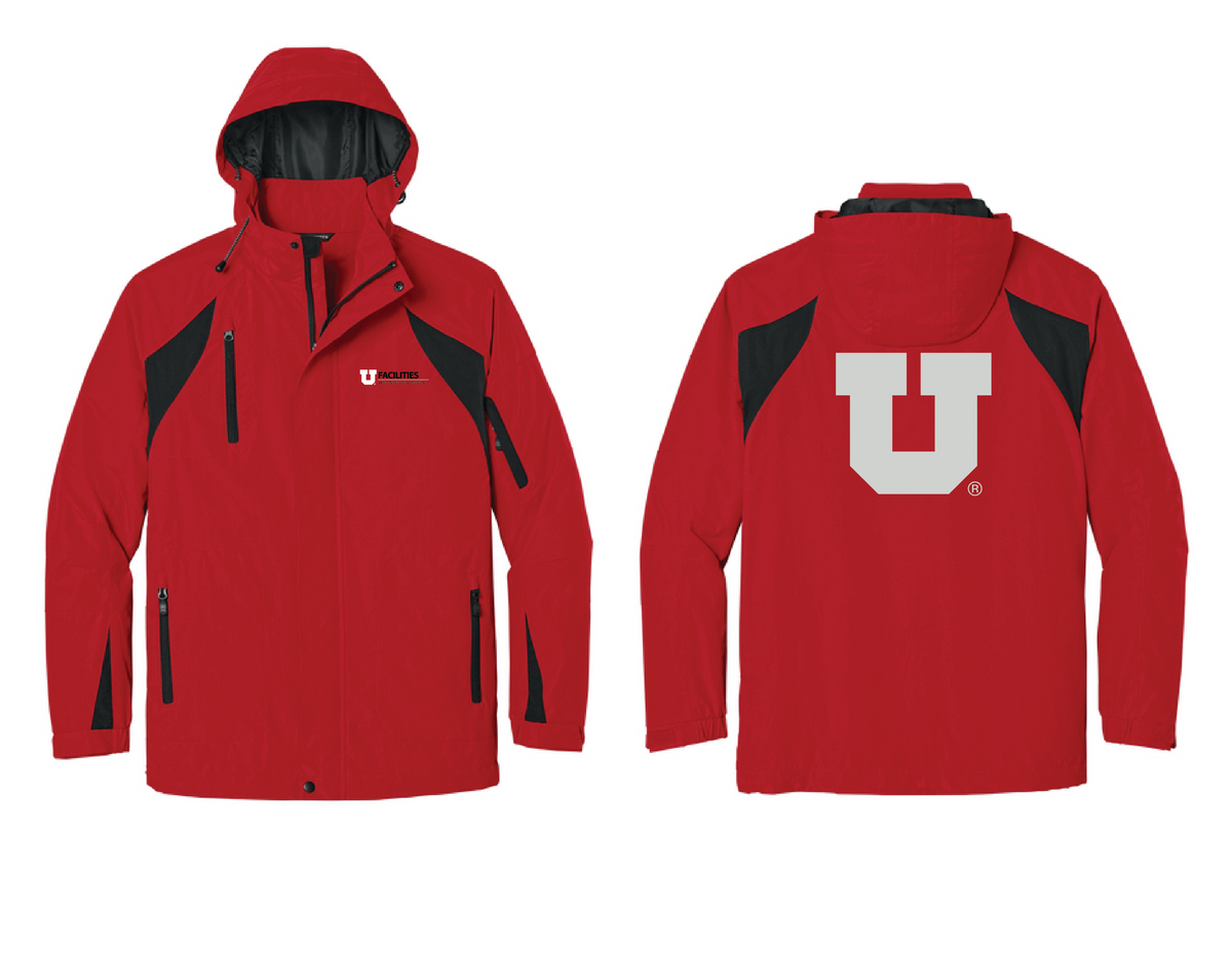 REFLECTIVE BLOCK U - Port Authority All-Season II Jacket