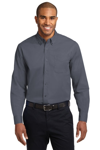 Port Authority L/S Easy Care Twill