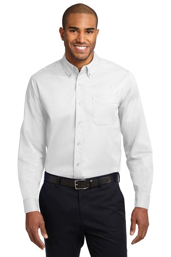 Port Authority L/S Easy Care Twill